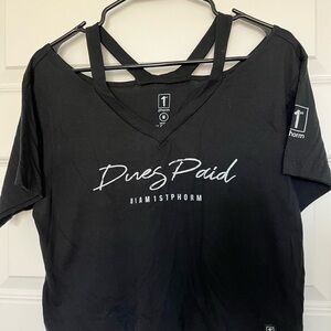 1st Phorm Black Crop Top for Women
